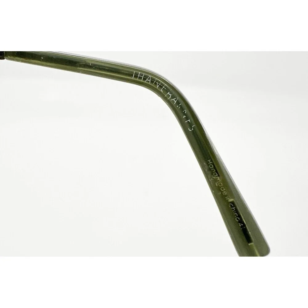 Tura Eyeglasses Mens Blue Semi-Rimless Rectangular Frames 54-18-140